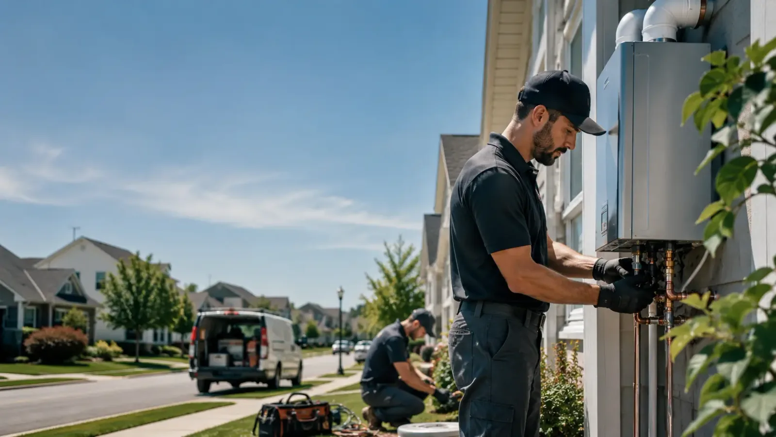 Tankless Water Heater Installation in Angier, NC